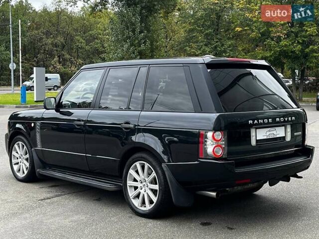 Черный Ленд Ровер Рендж Ровер, объемом двигателя 5 л и пробегом 164 тыс. км за 18400 $, фото 2 на Automoto.ua