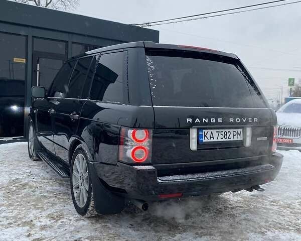 Чорний Ленд Ровер Рендж Ровер, об'ємом двигуна 5 л та пробігом 189 тис. км за 16500 $, фото 19 на Automoto.ua