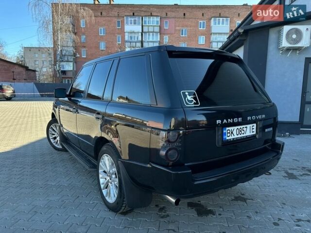 Чорний Ленд Ровер Рендж Ровер, об'ємом двигуна 5 л та пробігом 372 тис. км за 12500 $, фото 17 на Automoto.ua