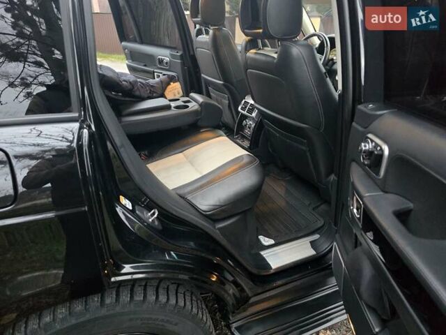 Черный Ленд Ровер Рендж Ровер, объемом двигателя 5 л и пробегом 199 тыс. км за 17000 $, фото 28 на Automoto.ua