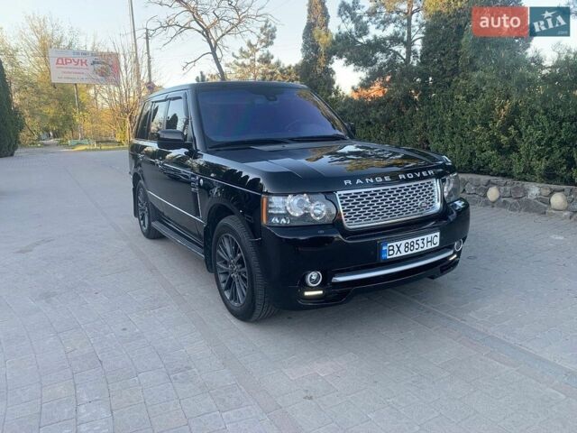 Чорний Ленд Ровер Рендж Ровер, об'ємом двигуна 4.4 л та пробігом 230 тис. км за 22700 $, фото 1 на Automoto.ua