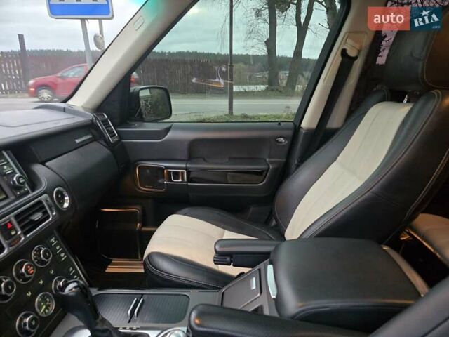 Черный Ленд Ровер Рендж Ровер, объемом двигателя 5 л и пробегом 190 тыс. км за 17000 $, фото 42 на Automoto.ua