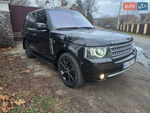 Черный Ленд Ровер Рендж Ровер, объемом двигателя 5 л и пробегом 199 тыс. км за 17000 $, фото 57 на Automoto.ua