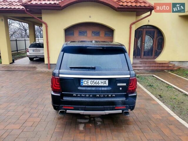 Черный Ленд Ровер Рендж Ровер, объемом двигателя 5 л и пробегом 235 тыс. км за 15000 $, фото 4 на Automoto.ua