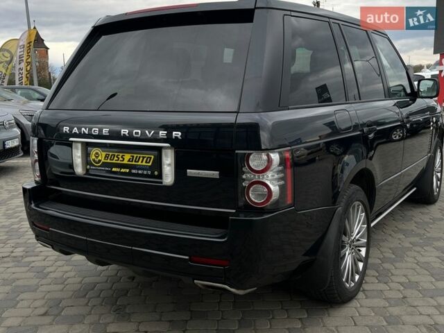 Чорний Ленд Ровер Рендж Ровер, об'ємом двигуна 5 л та пробігом 129 тис. км за 24999 $, фото 6 на Automoto.ua