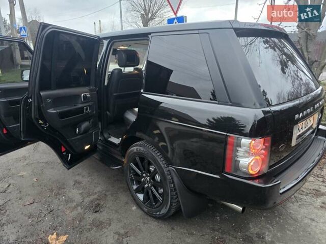 Черный Ленд Ровер Рендж Ровер, объемом двигателя 5 л и пробегом 199 тыс. км за 17000 $, фото 17 на Automoto.ua