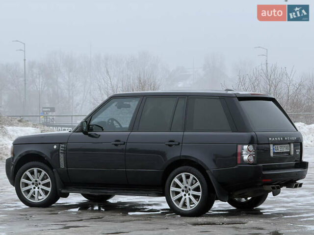 Чорний Ленд Ровер Рендж Ровер, об'ємом двигуна 4.37 л та пробігом 390 тис. км за 20500 $, фото 6 на Automoto.ua