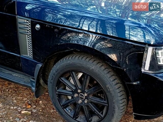 Чорний Ленд Ровер Рендж Ровер, об'ємом двигуна 5 л та пробігом 225 тис. км за 15000 $, фото 15 на Automoto.ua