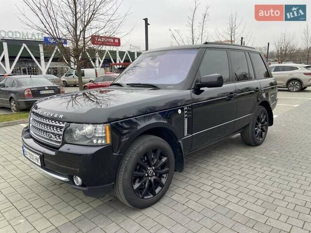 Черный Ленд Ровер Рендж Ровер, объемом двигателя 4.37 л и пробегом 205 тыс. км за 25500 $, фото 8 на Automoto.ua