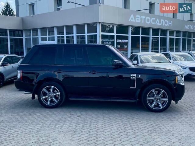 Чорний Ленд Ровер Рендж Ровер, об'ємом двигуна 5 л та пробігом 231 тис. км за 19500 $, фото 3 на Automoto.ua