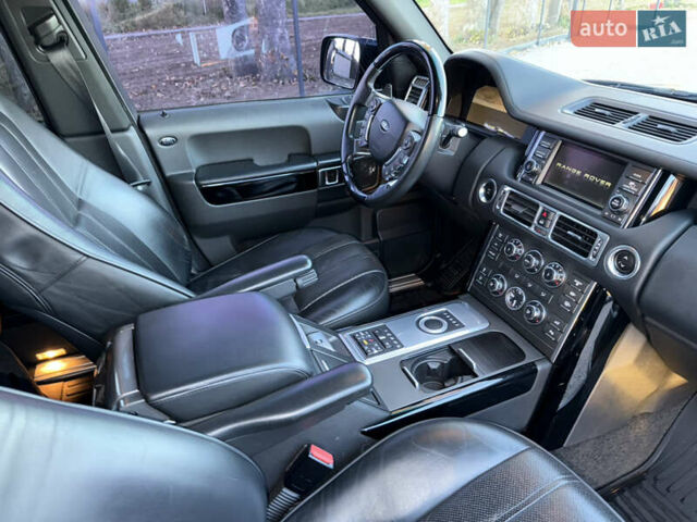 Чорний Ленд Ровер Рендж Ровер, об'ємом двигуна 4.39 л та пробігом 186 тис. км за 19600 $, фото 71 на Automoto.ua
