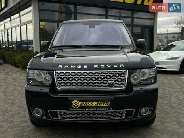 Чорний Ленд Ровер Рендж Ровер, об'ємом двигуна 5 л та пробігом 129 тис. км за 24999 $, фото 1 на Automoto.ua