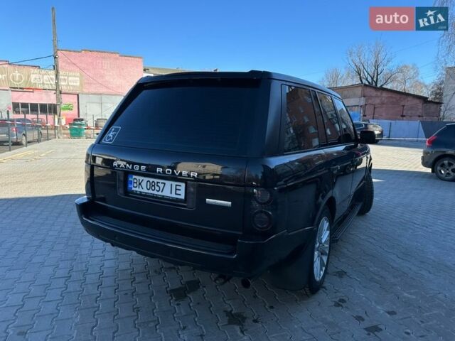 Чорний Ленд Ровер Рендж Ровер, об'ємом двигуна 5 л та пробігом 372 тис. км за 12500 $, фото 12 на Automoto.ua