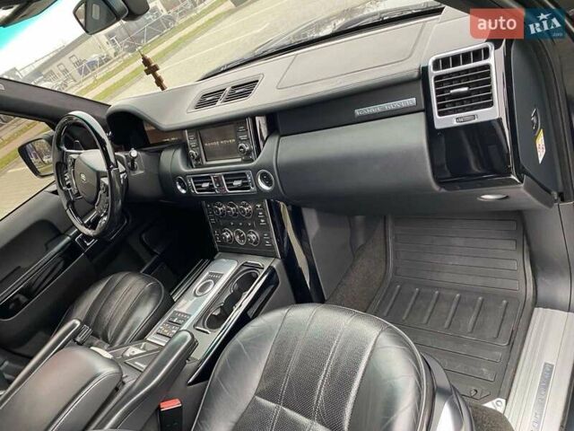 Черный Ленд Ровер Рендж Ровер, объемом двигателя 4.37 л и пробегом 205 тыс. км за 25500 $, фото 24 на Automoto.ua