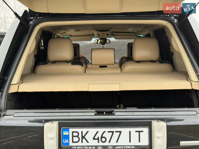 Черный Ленд Ровер Рендж Ровер, объемом двигателя 5 л и пробегом 195 тыс. км за 16000 $, фото 20 на Automoto.ua