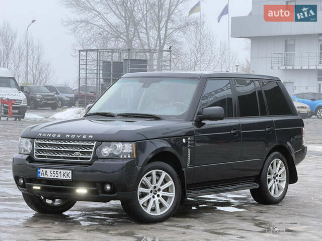 Чорний Ленд Ровер Рендж Ровер, об'ємом двигуна 4.37 л та пробігом 390 тис. км за 20500 $, фото 1 на Automoto.ua