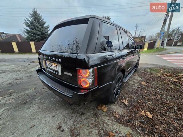 Черный Ленд Ровер Рендж Ровер, объемом двигателя 5 л и пробегом 190 тыс. км за 17000 $, фото 55 на Automoto.ua