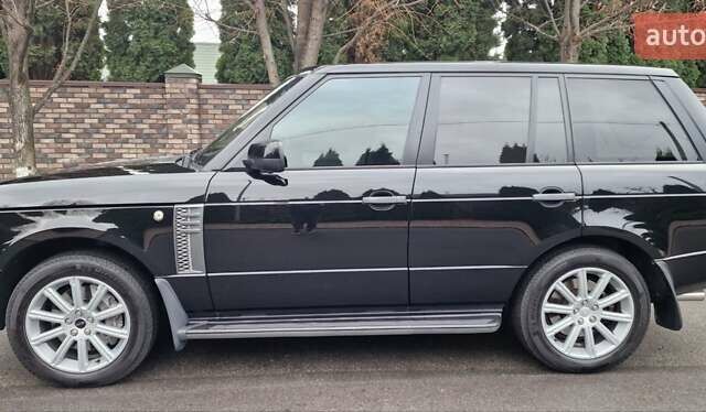 Чорний Ленд Ровер Рендж Ровер, об'ємом двигуна 5 л та пробігом 186 тис. км за 18700 $, фото 3 на Automoto.ua