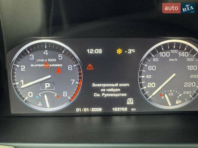 Черный Ленд Ровер Рендж Ровер, объемом двигателя 5 л и пробегом 163 тыс. км за 12687 $, фото 5 на Automoto.ua