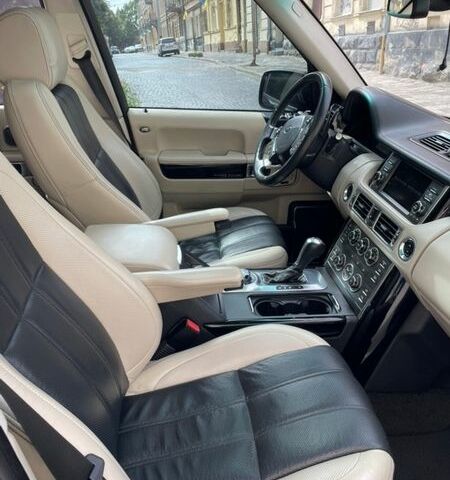 Черный Ленд Ровер Рендж Ровер, объемом двигателя 5 л и пробегом 250 тыс. км за 17000 $, фото 7 на Automoto.ua