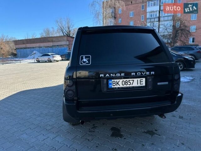 Чорний Ленд Ровер Рендж Ровер, об'ємом двигуна 5 л та пробігом 372 тис. км за 12500 $, фото 15 на Automoto.ua