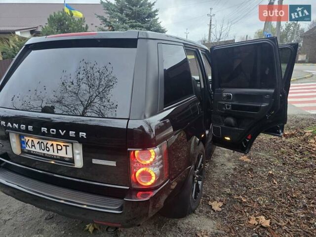 Черный Ленд Ровер Рендж Ровер, объемом двигателя 5 л и пробегом 199 тыс. км за 17000 $, фото 16 на Automoto.ua