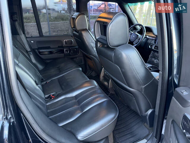 Чорний Ленд Ровер Рендж Ровер, об'ємом двигуна 4.39 л та пробігом 186 тис. км за 19600 $, фото 63 на Automoto.ua