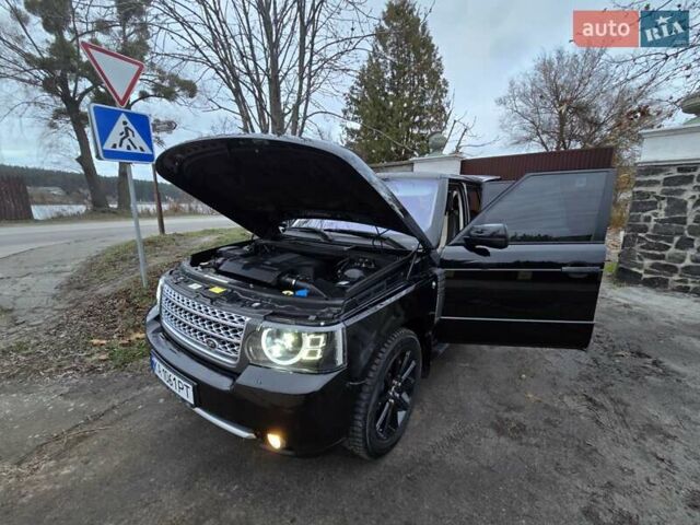 Черный Ленд Ровер Рендж Ровер, объемом двигателя 5 л и пробегом 190 тыс. км за 17000 $, фото 5 на Automoto.ua
