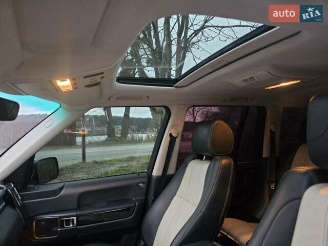 Черный Ленд Ровер Рендж Ровер, объемом двигателя 5 л и пробегом 190 тыс. км за 17000 $, фото 33 на Automoto.ua