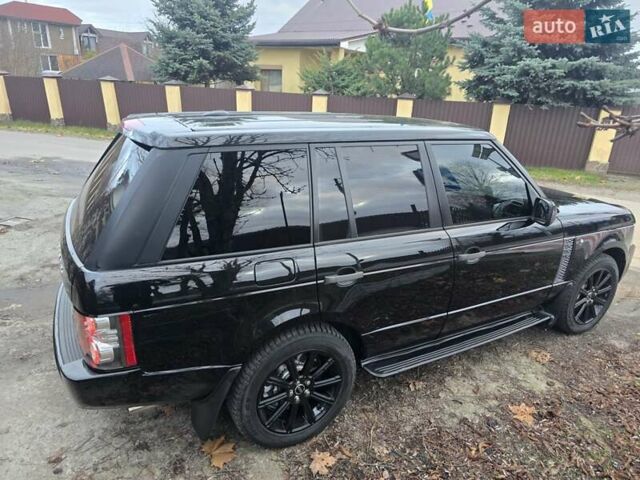 Черный Ленд Ровер Рендж Ровер, объемом двигателя 5 л и пробегом 199 тыс. км за 17000 $, фото 50 на Automoto.ua