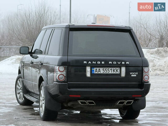 Чорний Ленд Ровер Рендж Ровер, об'ємом двигуна 4.37 л та пробігом 390 тис. км за 20500 $, фото 20 на Automoto.ua