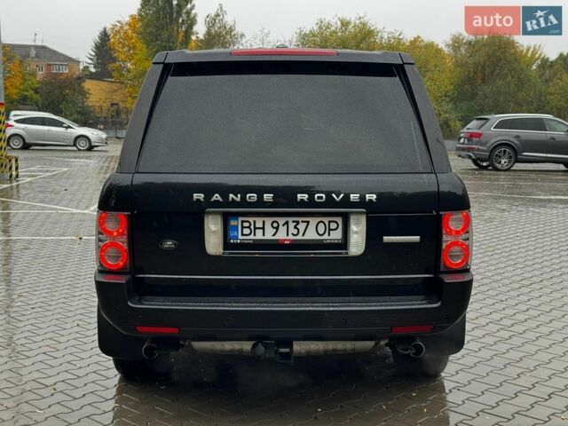 Черный Ленд Ровер Рендж Ровер, объемом двигателя 5 л и пробегом 211 тыс. км за 14500 $, фото 8 на Automoto.ua