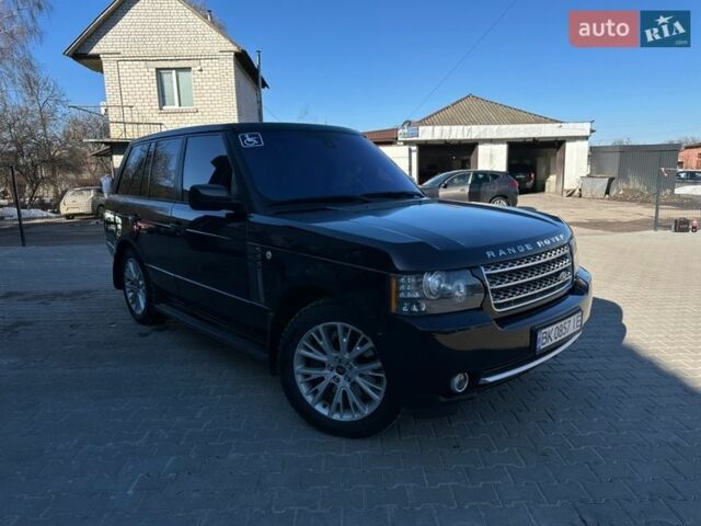 Чорний Ленд Ровер Рендж Ровер, об'ємом двигуна 5 л та пробігом 372 тис. км за 12500 $, фото 3 на Automoto.ua