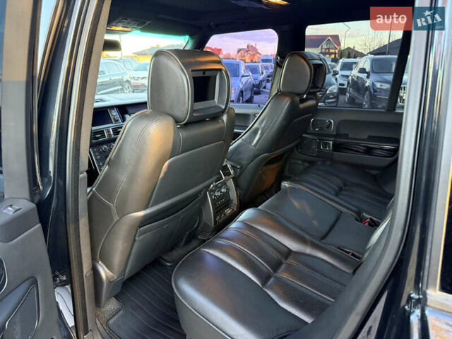 Чорний Ленд Ровер Рендж Ровер, об'ємом двигуна 4.39 л та пробігом 186 тис. км за 19600 $, фото 52 на Automoto.ua