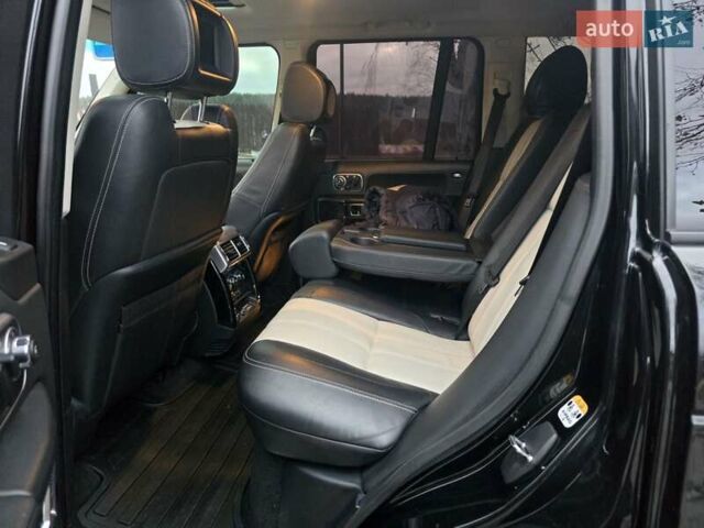 Черный Ленд Ровер Рендж Ровер, объемом двигателя 5 л и пробегом 199 тыс. км за 17000 $, фото 29 на Automoto.ua