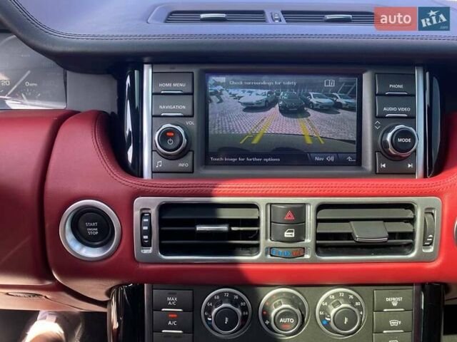 Чорний Ленд Ровер Рендж Ровер, об'ємом двигуна 5 л та пробігом 231 тис. км за 19500 $, фото 15 на Automoto.ua