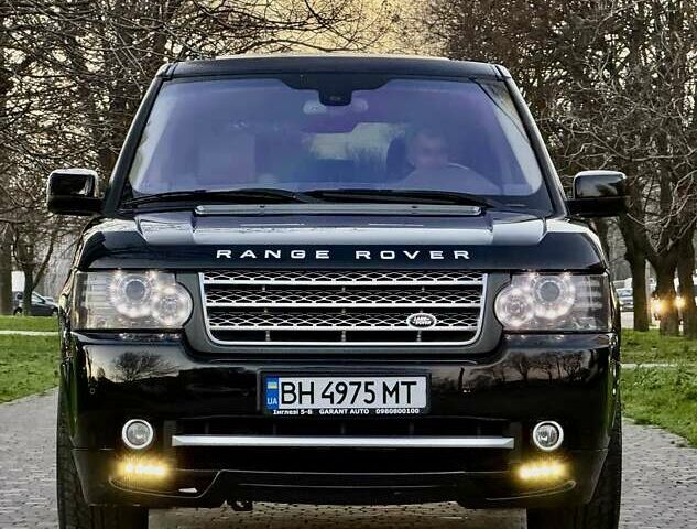 Черный Ленд Ровер Рендж Ровер, объемом двигателя 5 л и пробегом 265 тыс. км за 17999 $, фото 10 на Automoto.ua