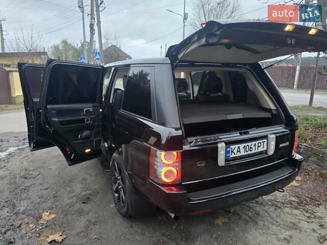 Черный Ленд Ровер Рендж Ровер, объемом двигателя 5 л и пробегом 199 тыс. км за 17000 $, фото 10 на Automoto.ua