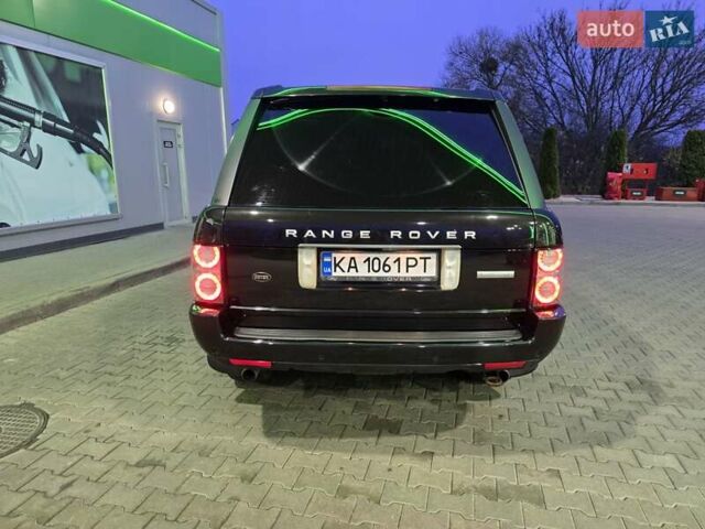 Черный Ленд Ровер Рендж Ровер, объемом двигателя 5 л и пробегом 190 тыс. км за 17000 $, фото 75 на Automoto.ua