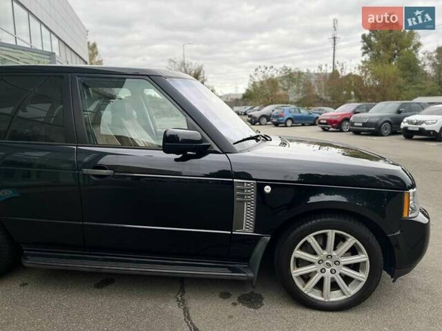 Черный Ленд Ровер Рендж Ровер, объемом двигателя 5 л и пробегом 164 тыс. км за 18400 $, фото 9 на Automoto.ua