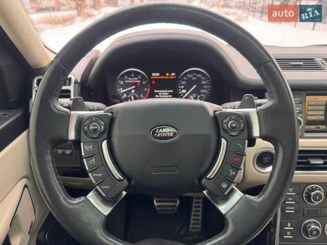 Черный Ленд Ровер Рендж Ровер, объемом двигателя 5 л и пробегом 163 тыс. км за 12687 $, фото 4 на Automoto.ua