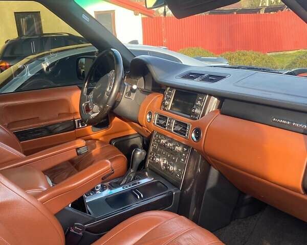 Черный Ленд Ровер Рендж Ровер, объемом двигателя 5 л и пробегом 222 тыс. км за 16300 $, фото 8 на Automoto.ua