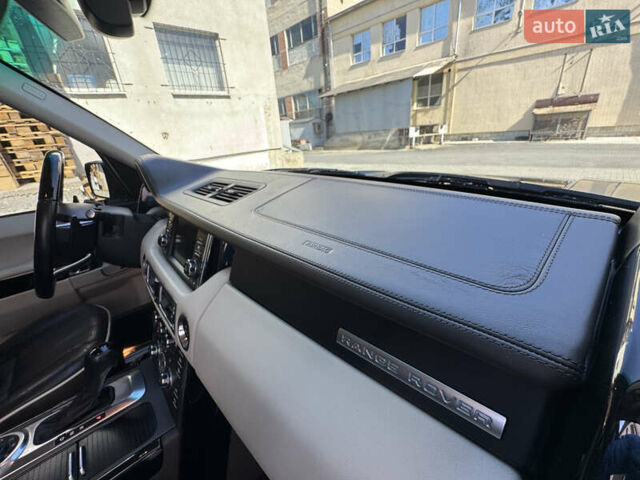 Черный Ленд Ровер Рендж Ровер, объемом двигателя 5 л и пробегом 225 тыс. км за 13500 $, фото 18 на Automoto.ua