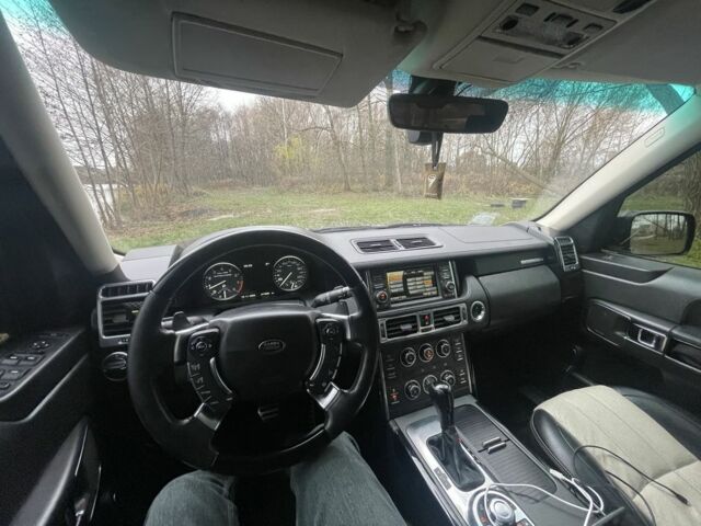 Черный Ленд Ровер Рендж Ровер, объемом двигателя 5 л и пробегом 218 тыс. км за 14999 $, фото 15 на Automoto.ua