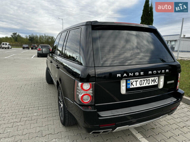 Чорний Ленд Ровер Рендж Ровер, об'ємом двигуна 4.37 л та пробігом 230 тис. км за 19999 $, фото 9 на Automoto.ua
