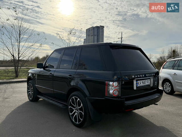 Чорний Ленд Ровер Рендж Ровер, об'ємом двигуна 4.37 л та пробігом 300 тис. км за 18999 $, фото 9 на Automoto.ua