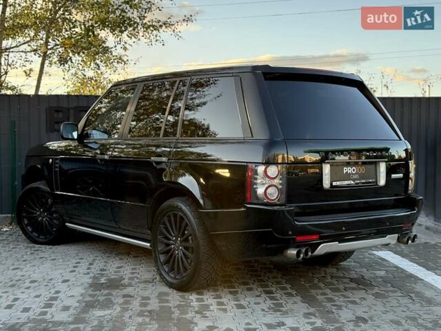 Черный Ленд Ровер Рендж Ровер, объемом двигателя 5 л и пробегом 230 тыс. км за 17900 $, фото 7 на Automoto.ua