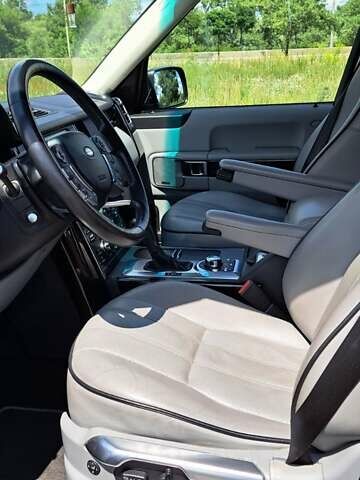 Черный Ленд Ровер Рендж Ровер, объемом двигателя 5 л и пробегом 184 тыс. км за 12800 $, фото 9 на Automoto.ua