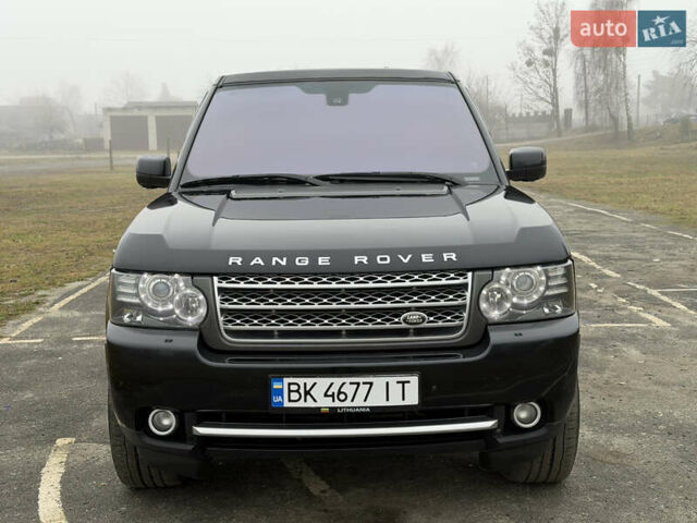 Черный Ленд Ровер Рендж Ровер, объемом двигателя 5 л и пробегом 195 тыс. км за 16000 $, фото 7 на Automoto.ua