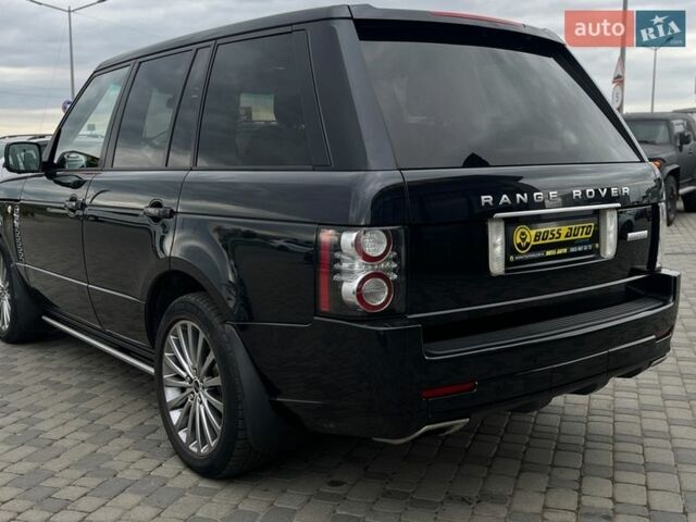 Чорний Ленд Ровер Рендж Ровер, об'ємом двигуна 5 л та пробігом 129 тис. км за 24999 $, фото 4 на Automoto.ua